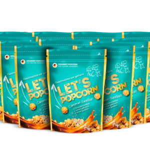 Let's Popcorn - 13 x Caramel SeaSalt - SuperPack