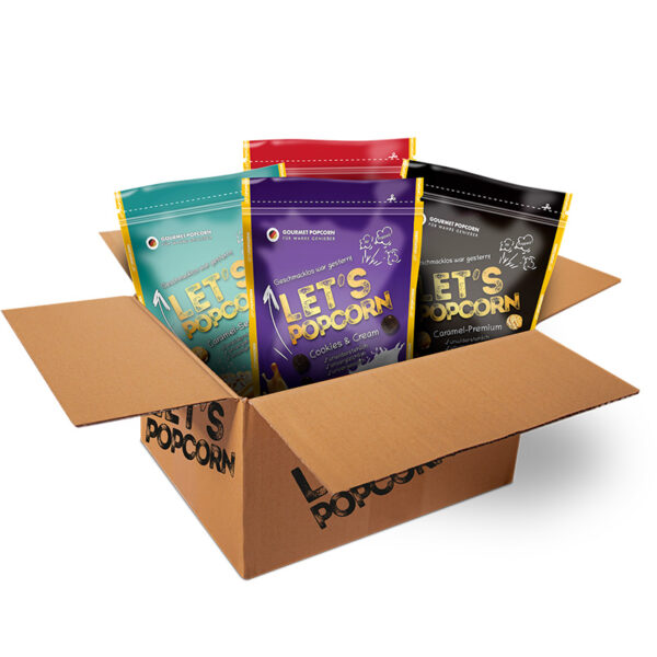Let's Popcorn - Starter-Paket - Geschmacklos war gestern!