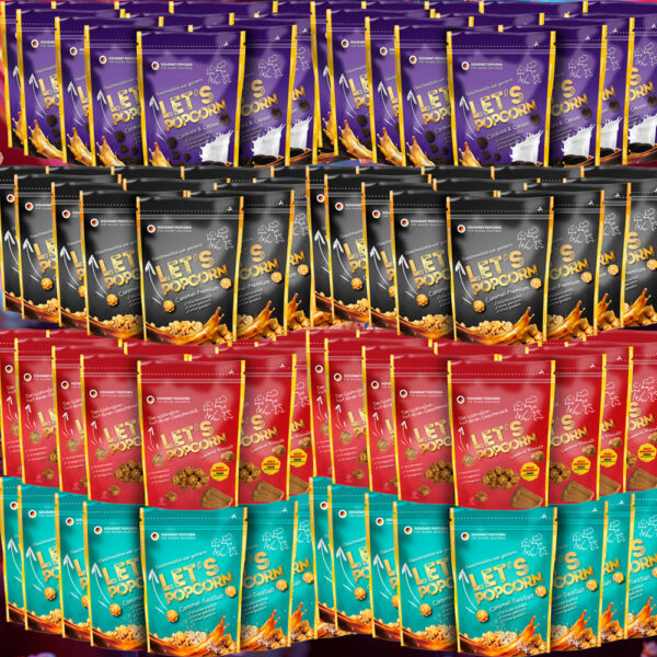 Let's Popcorn - Firmen & Events - 500 Packs